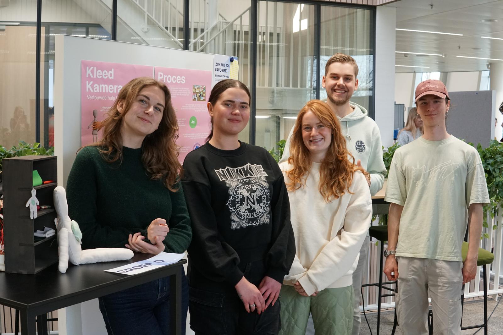 Kleedkameraad teamfoto